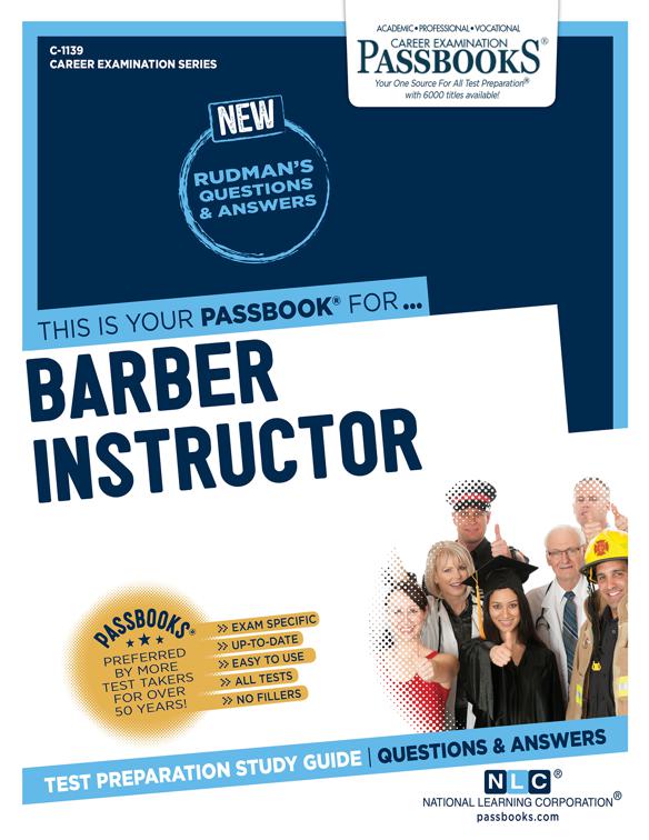 Barber Instructor, Career Examination Series