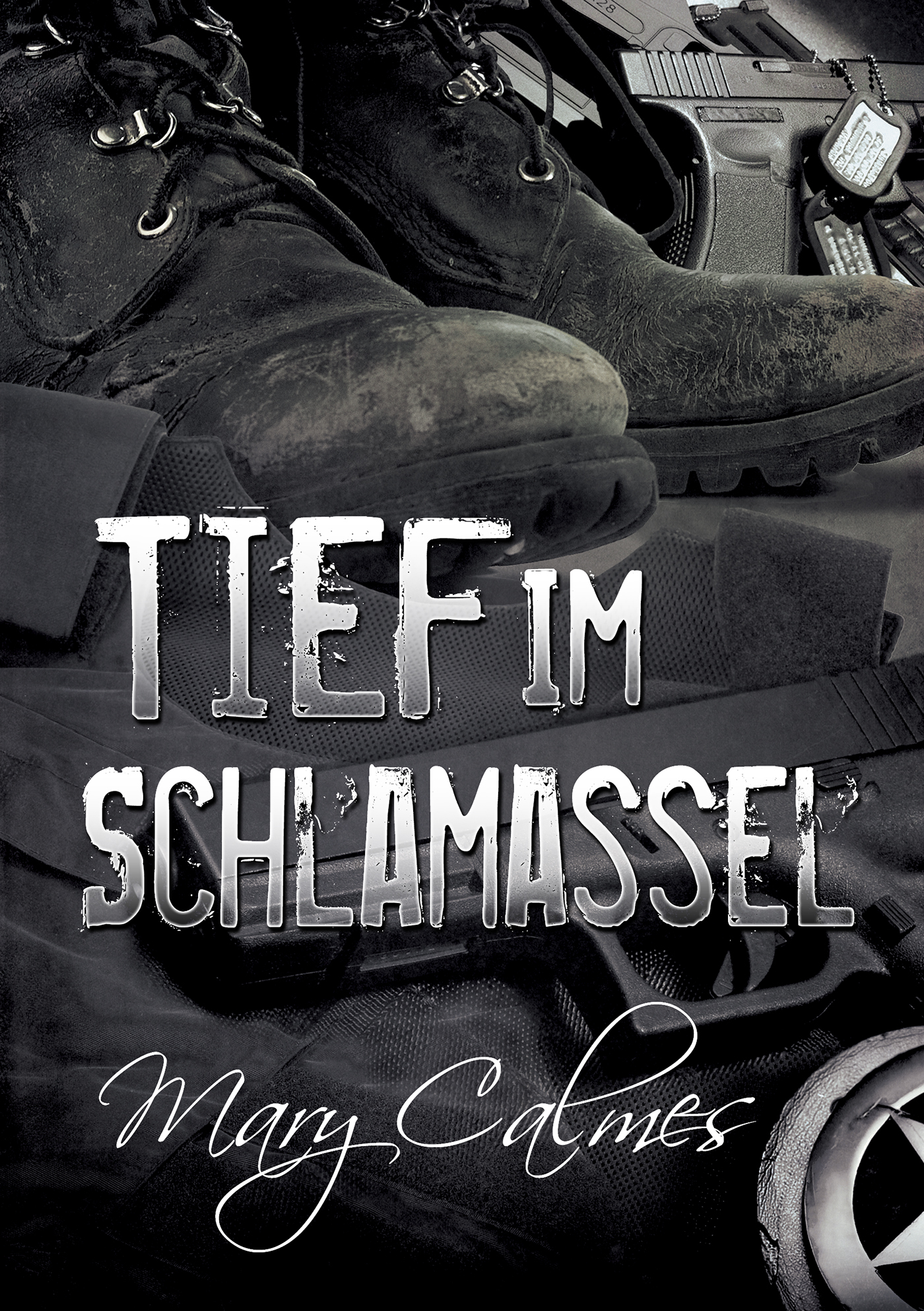 This image is the cover for the book Tief im Schlamassel, Verliebte Partner