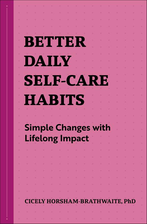 Better Daily Self-Care Habits