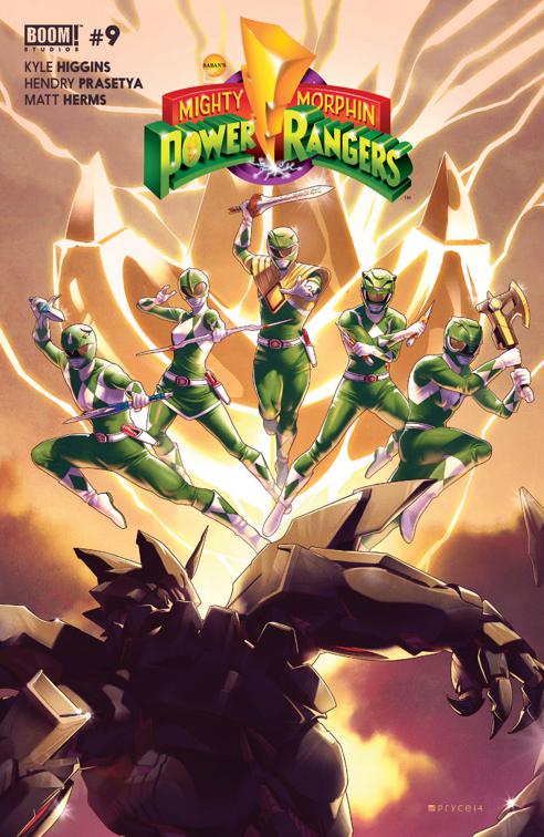 Mighty Morphin Power Rangers #9, Mighty Morphin Power Rangers