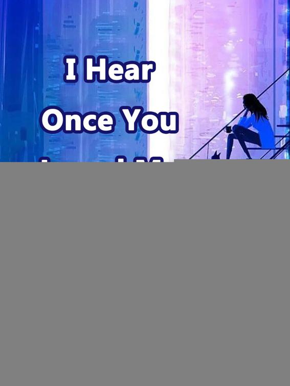 I Hear Once You Loved Me As Life, Volume 1