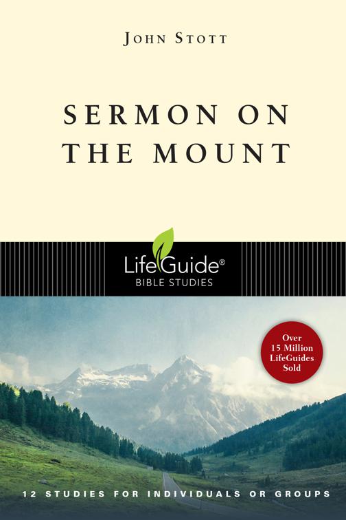 Sermon on the Mount, LifeGuide Bible Studies