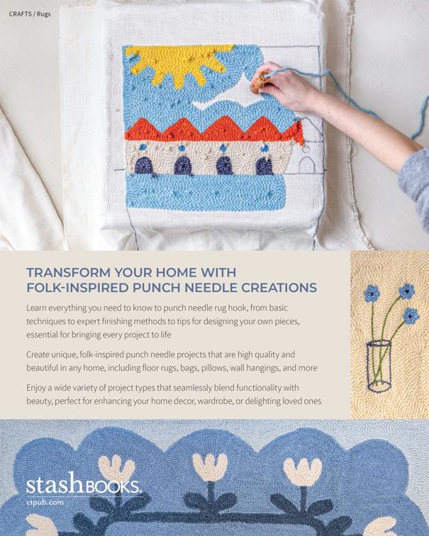 Punch Needle Rug Hooking Handbook