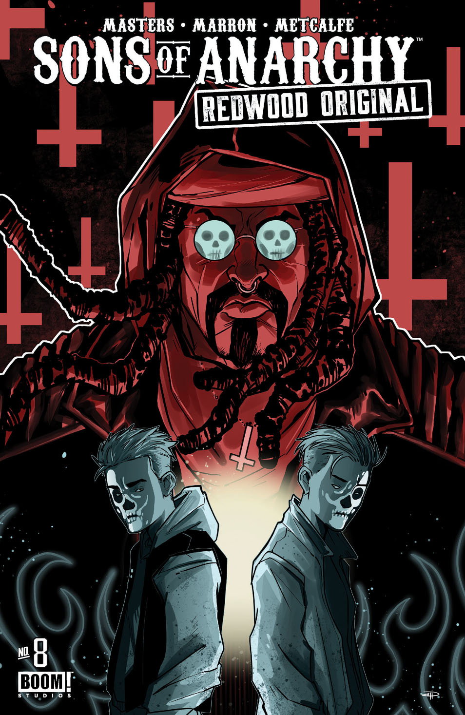 This image is the cover for the book Sons of Anarchy Redwood Original #8, Sons of Anarchy Redwood Original