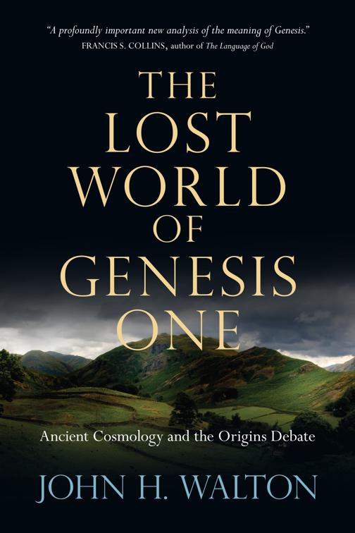 The Lost World of Genesis One, The Lost World Series