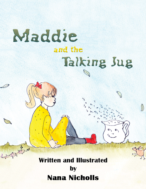 This image is the cover for the book Maddie and the Talking Jug