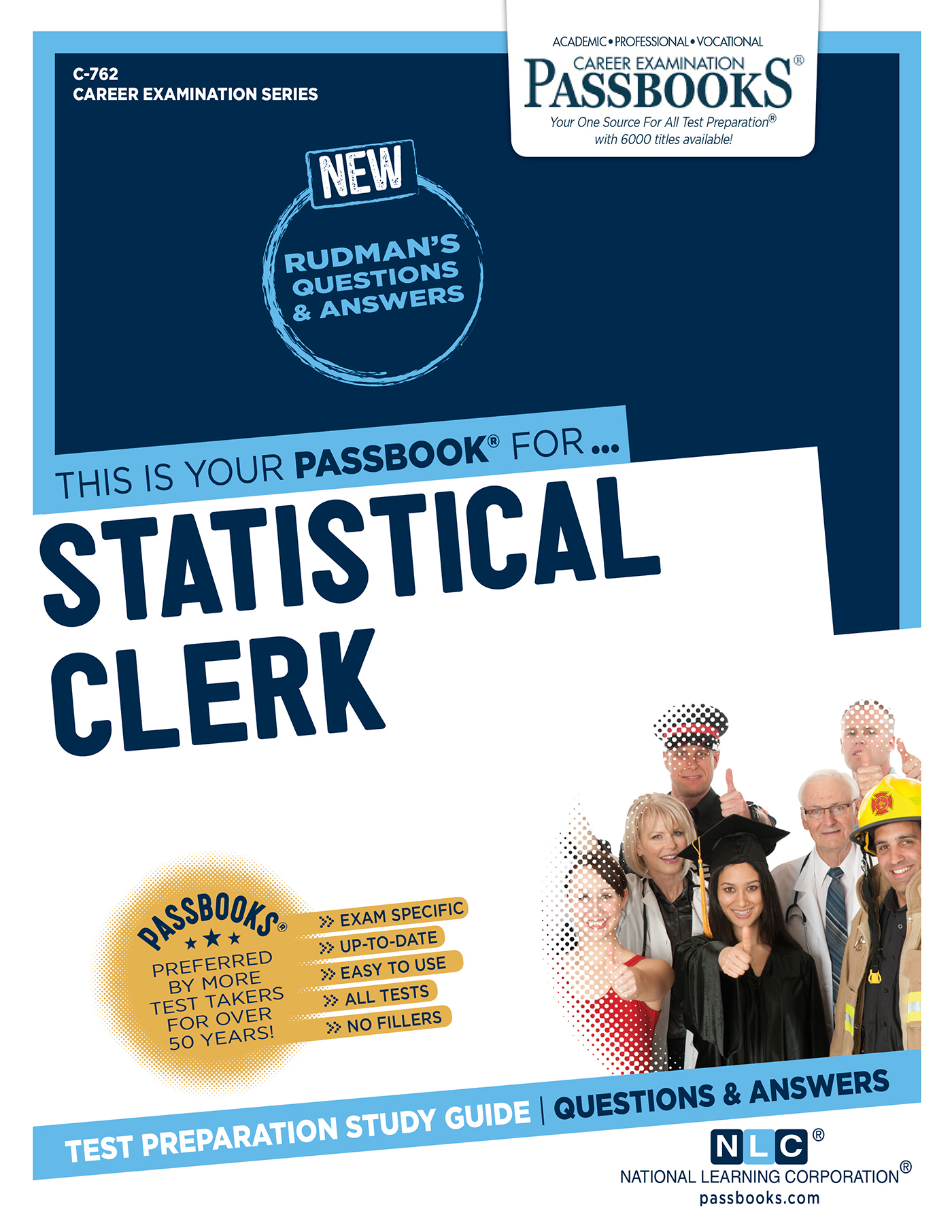 Statistical Clerk, Career Examination Series