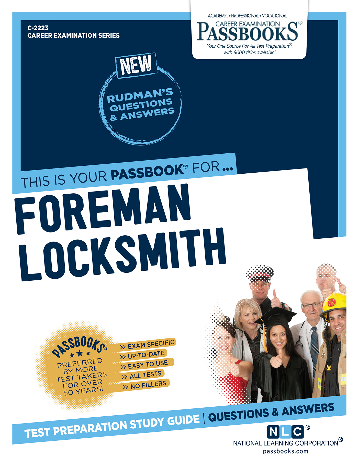 Foreman Locksmith, Career Examination Series