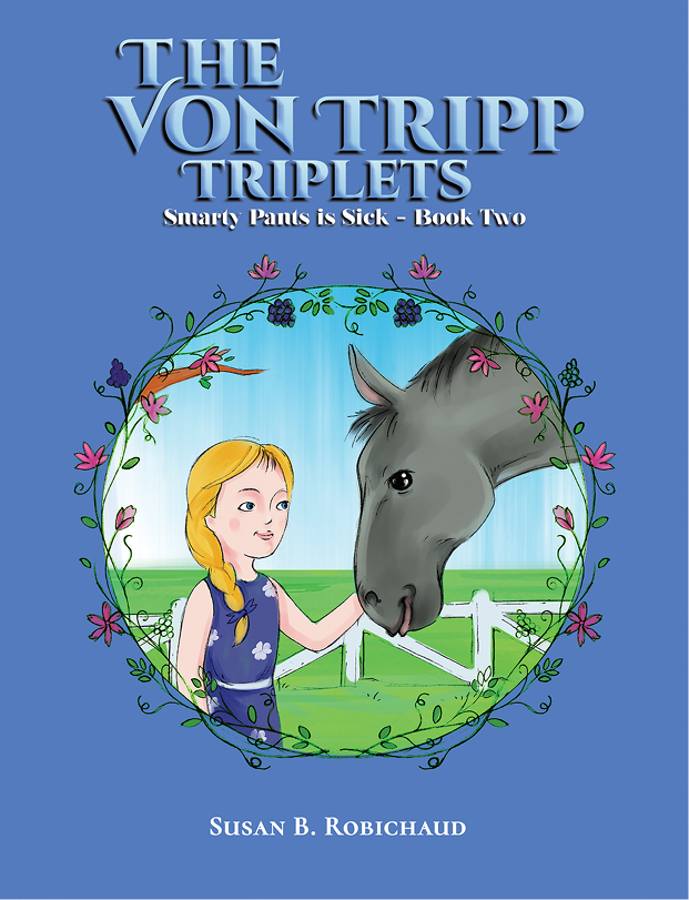 This image is the cover for the book The Von Tripp Triplets