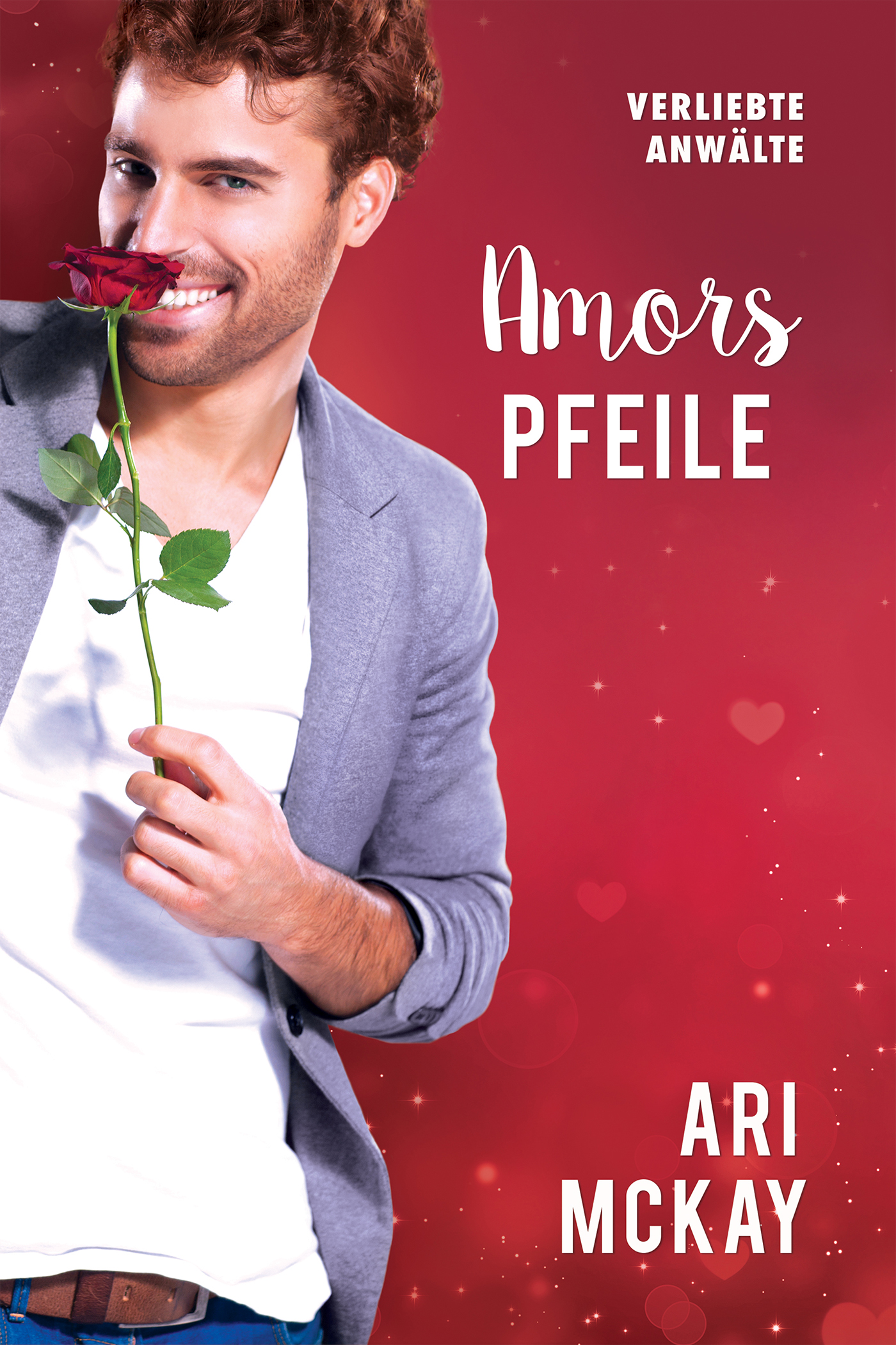 This image is the cover for the book Amors Pfeile, Verliebte Anwälte