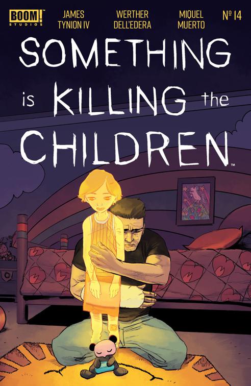 This image is the cover for the book Something is Killing the Children #14, Something is Killing the Children